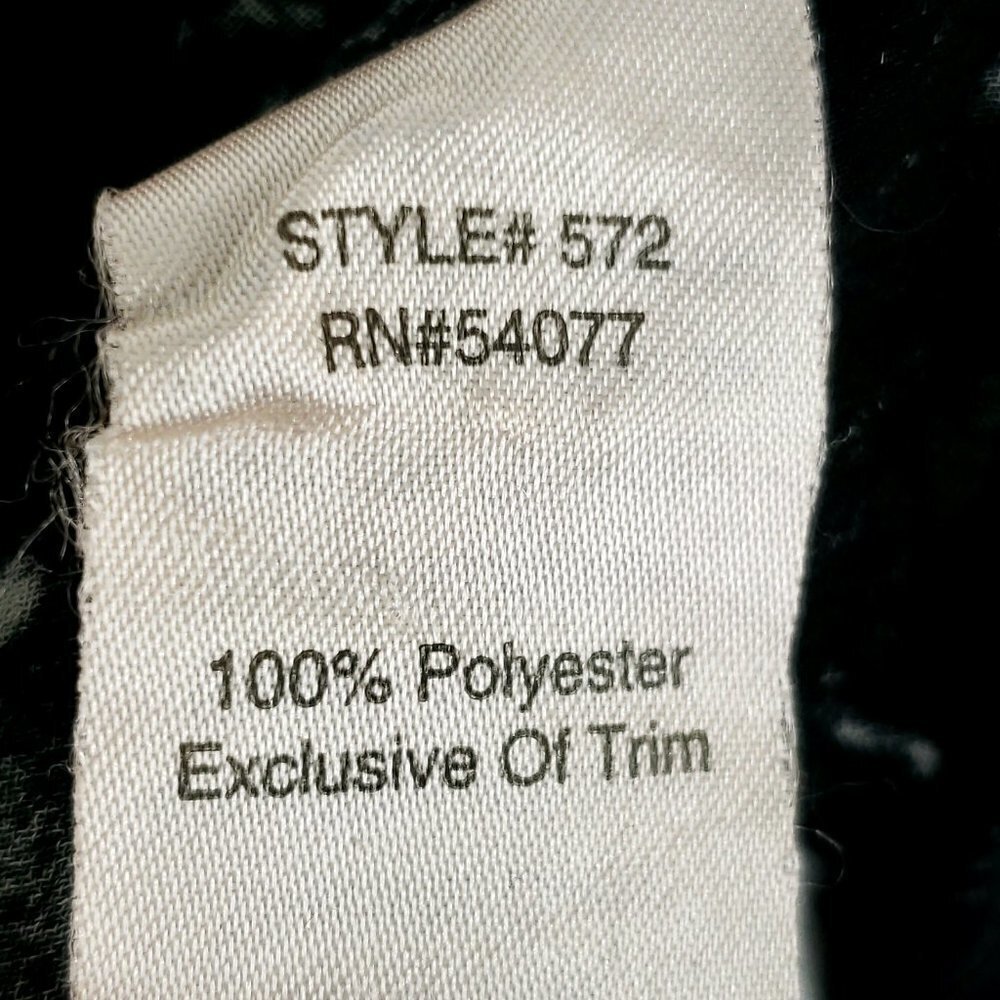 Cabi "Dressed Up Sweatshirt" Sheer Python Size M - image 4